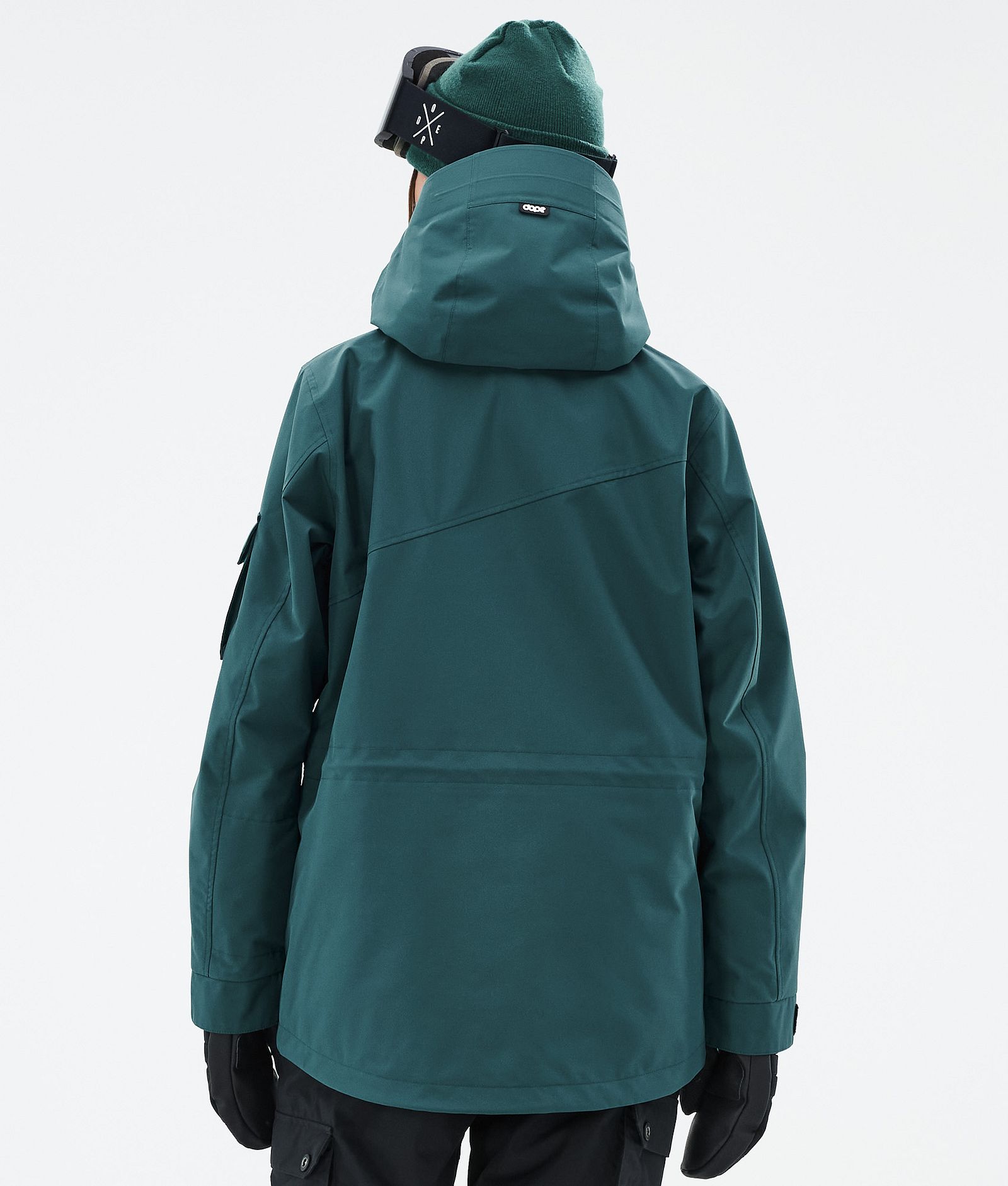 Dope Adept W Snowboardjakke Dame Bottle Green, Bilde 6 av 9