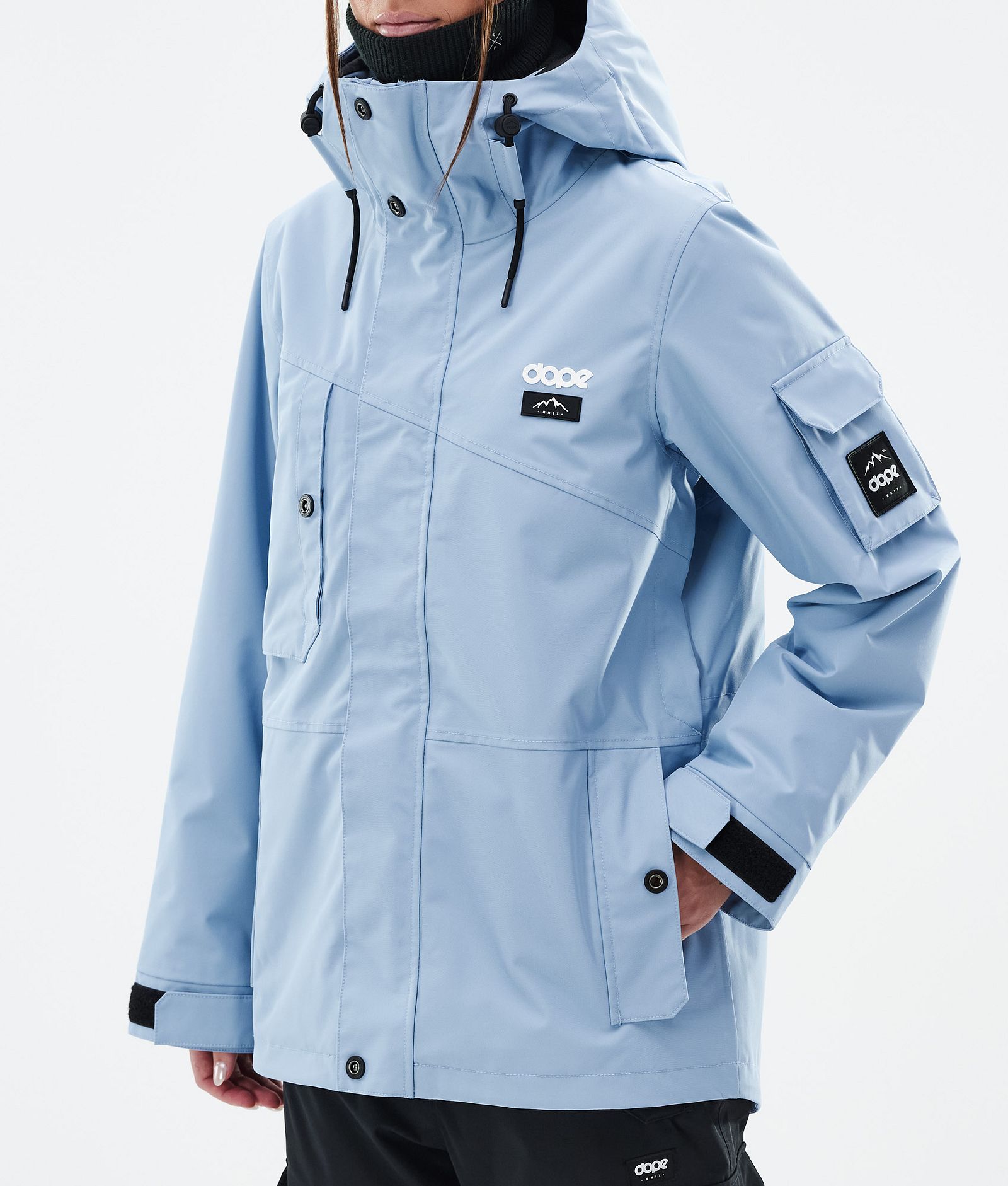 Dope Adept W Skijakke Dame Light Blue, Bilde 7 av 9