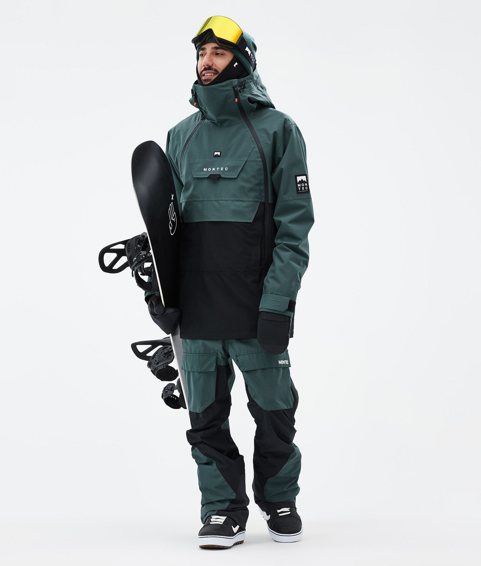 Montec Doom Snowboardjakke Herre Dark Atlantic/Black Renewed, Bilde 3 av 11