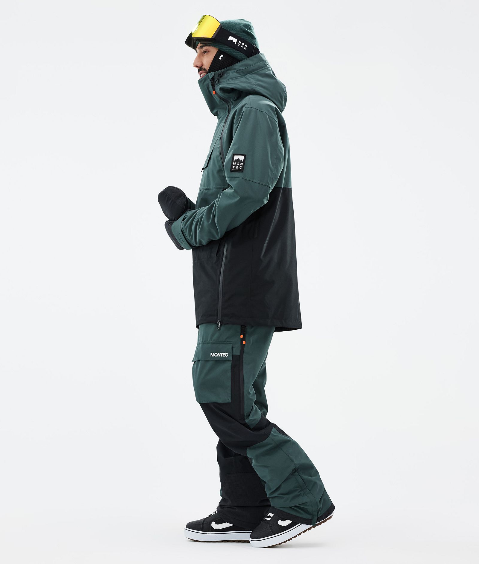 Montec Doom Snowboardjakke Herre Dark Atlantic/Black Renewed, Bilde 4 av 11