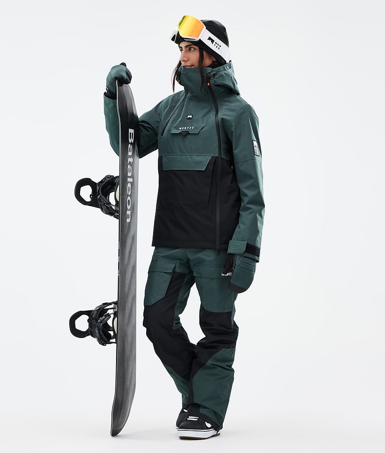 Montec Doom W Snowboardjakke Dame Dark Atlantic/Black, Bilde 3 av 11