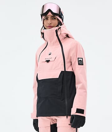 Montec Doom W Snowboardjakke Dame Soft Pink/Black