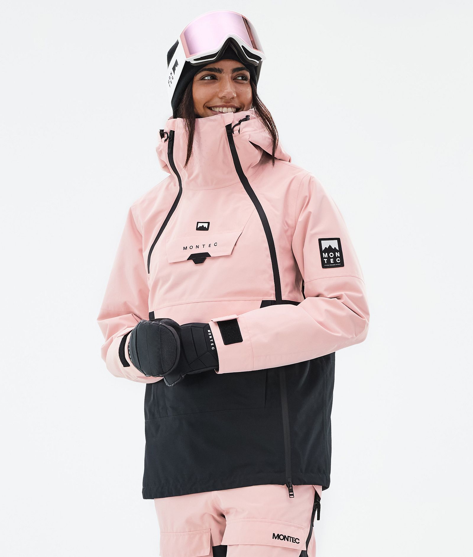 Montec Doom W Skijakke Dame Soft Pink/Black, Bilde 1 av 11