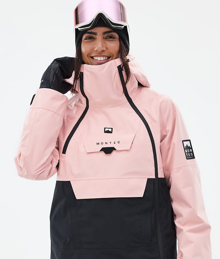 Montec Doom W Snowboardjakke Dame Soft Pink/Black, Bilde 2 av 11