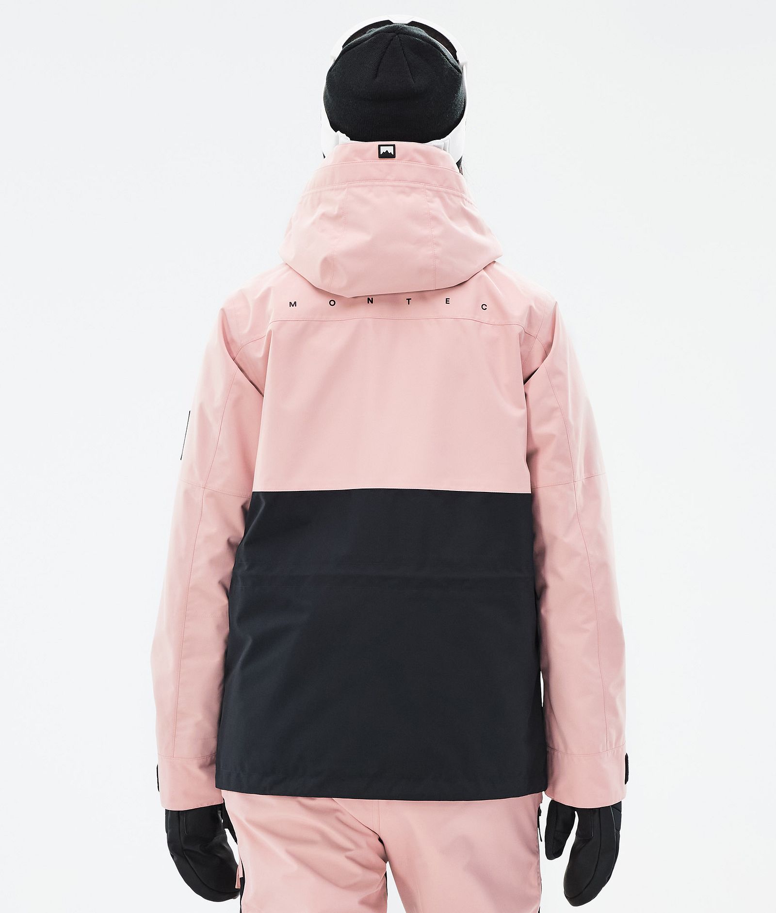 Montec Doom W Snowboardjakke Dame Soft Pink/Black, Bilde 7 av 11