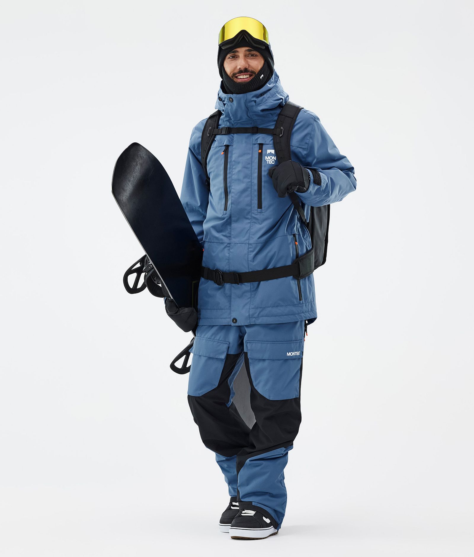 Montec Fawk Snowboardjakke Herre Blue Steel, Bilde 3 av 10