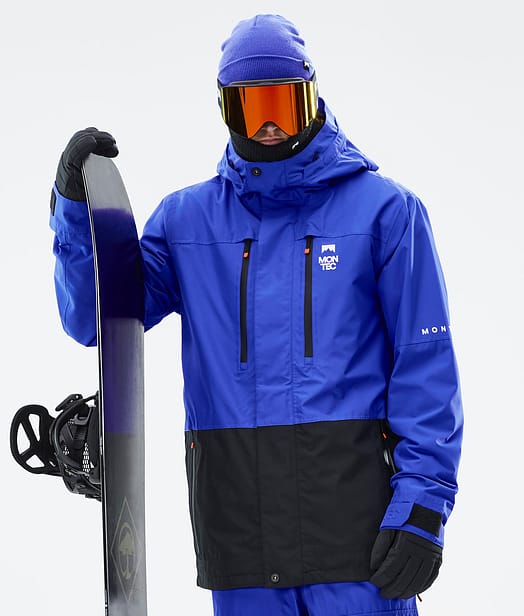 Montec Fawk Snowboardjakke Herre Cobalt Blue/Black