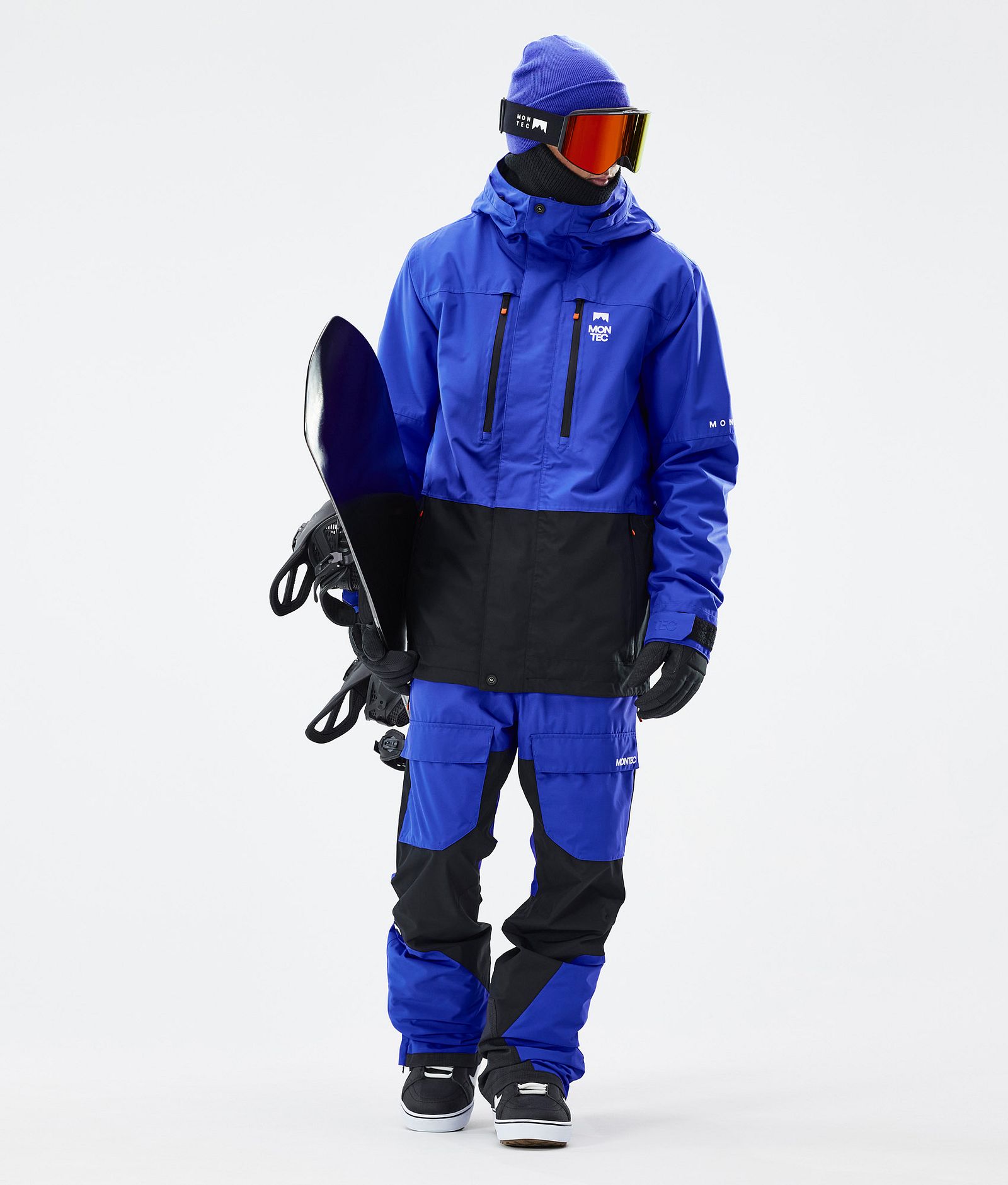 Montec Fawk Snowboardjakke Herre Cobalt Blue/Black, Bilde 3 av 10