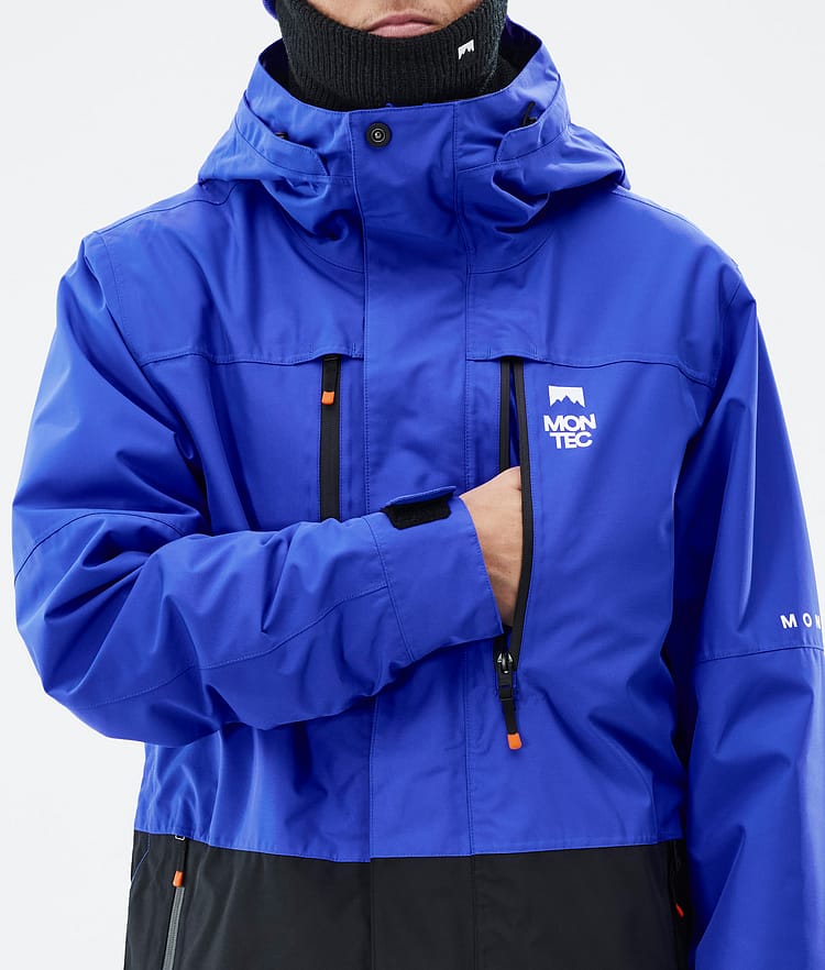 Montec Fawk Snowboardjakke Herre Cobalt Blue/Black, Bilde 9 av 10