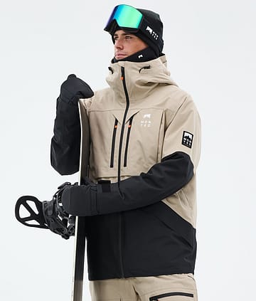 Montec Arch Snowboardjakke Herre Sand/Black