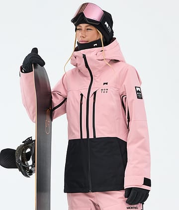 Montec Moss W Snowboardjakke Soft Pink/Black