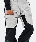 Montec Fawk Snowboardbukse Herre Light Grey/Black/Dark Atlantic, Bilde 7 av 7