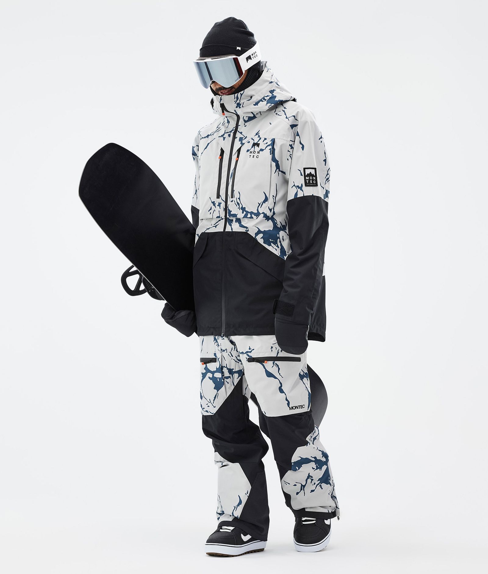 Montec Arch Snowboardbukse Herre Ice/Black, Bilde 2 av 7