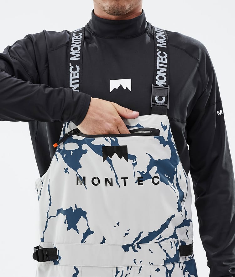 Montec Arch Snowboardbukse Herre Ice/Black, Bilde 6 av 7