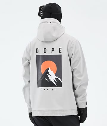 Dope Yeti Snowboardjakke Aphex Light Grey