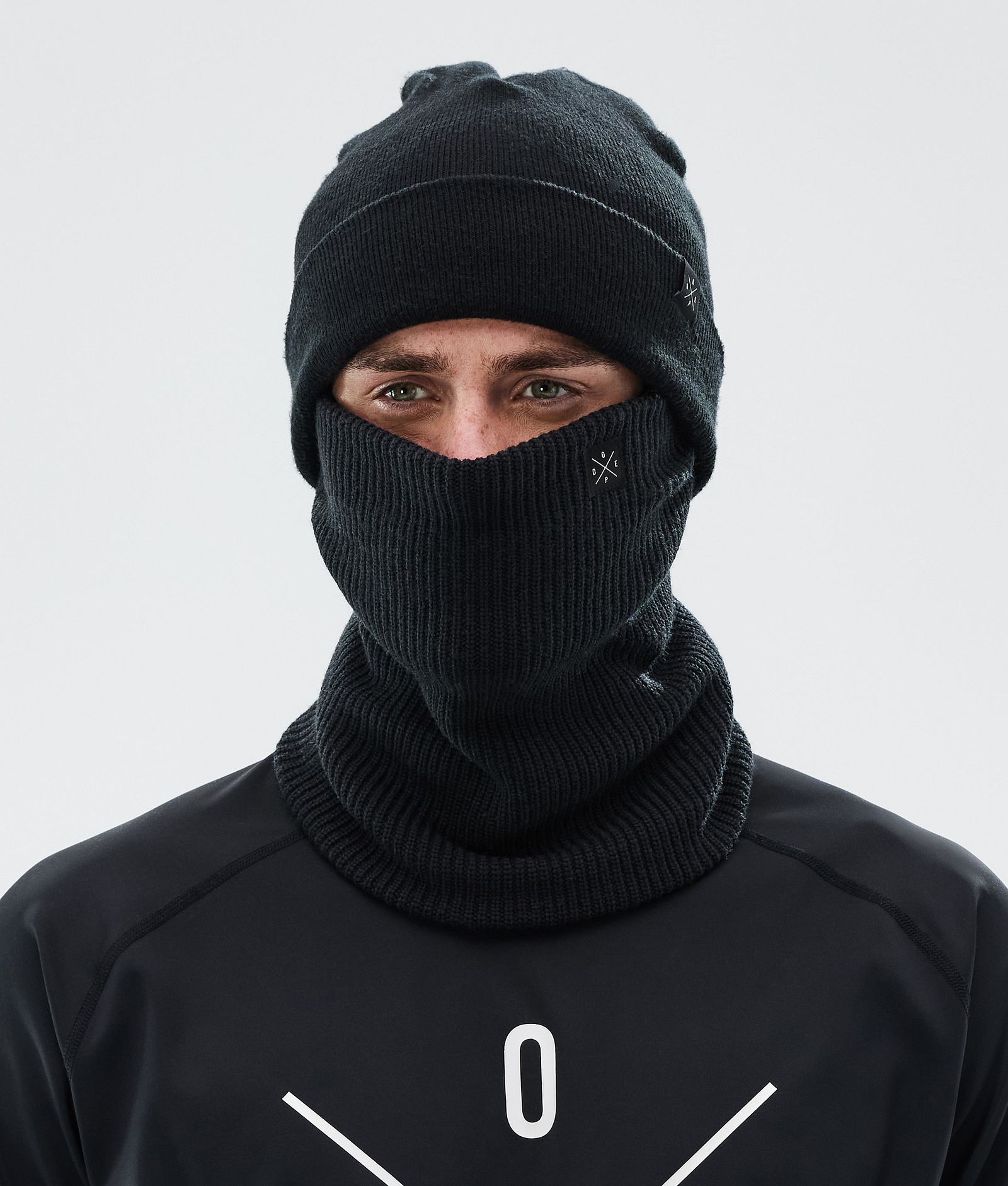 Dope 2X-Up Knitted Ansiktsmasker Black, Bilde 2 av 3