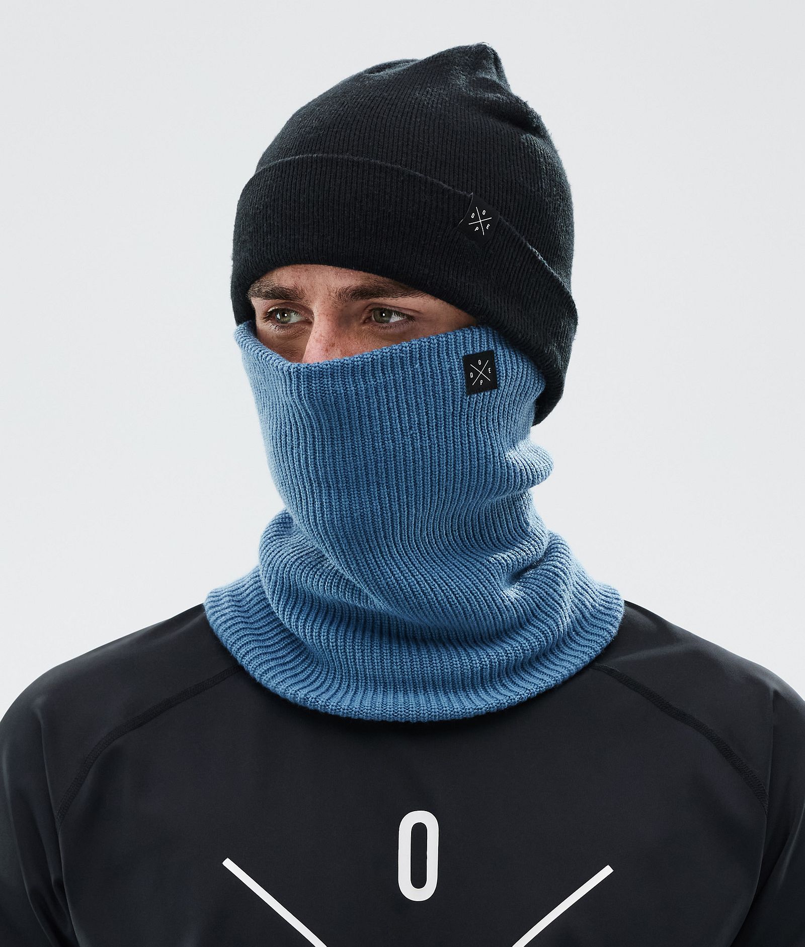 Dope 2X-Up Knitted Ansiktsmasker Blue Steel, Bilde 2 av 3