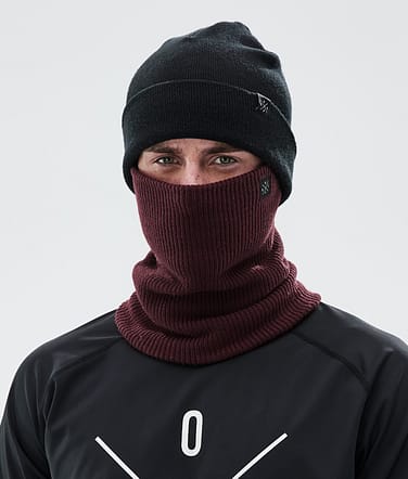 Dope 2X-Up Knitted Ansiktsmasker Burgundy