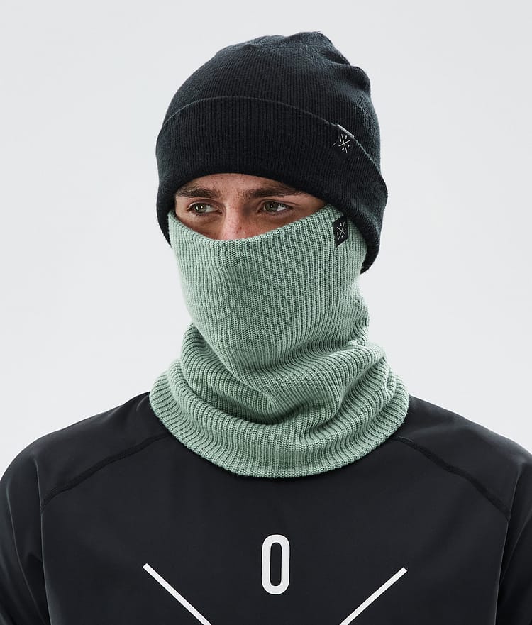 Dope 2X-Up Knitted Ansiktsmasker Faded Green, Bilde 2 av 3