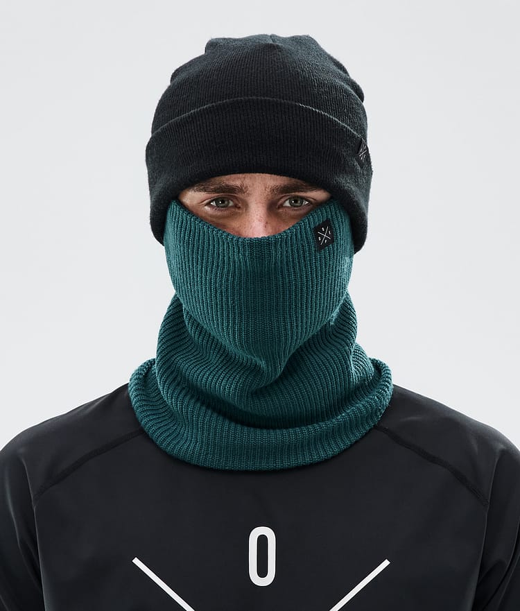 Dope 2X-Up Knitted Ansiktsmasker Bottle Green, Bilde 2 av 3