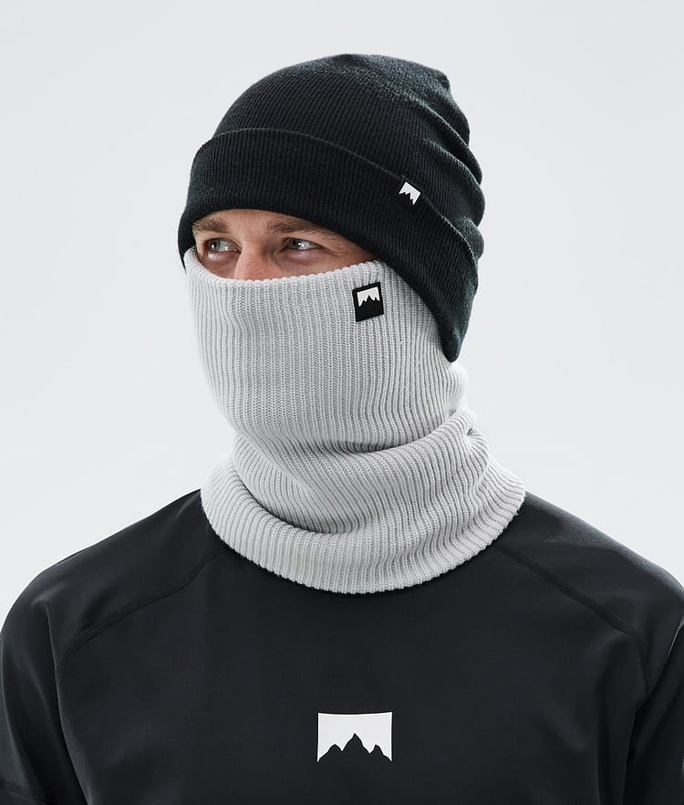 Montec Classic Knitted Ansiktsmasker Light Grey, Bilde 2 av 3