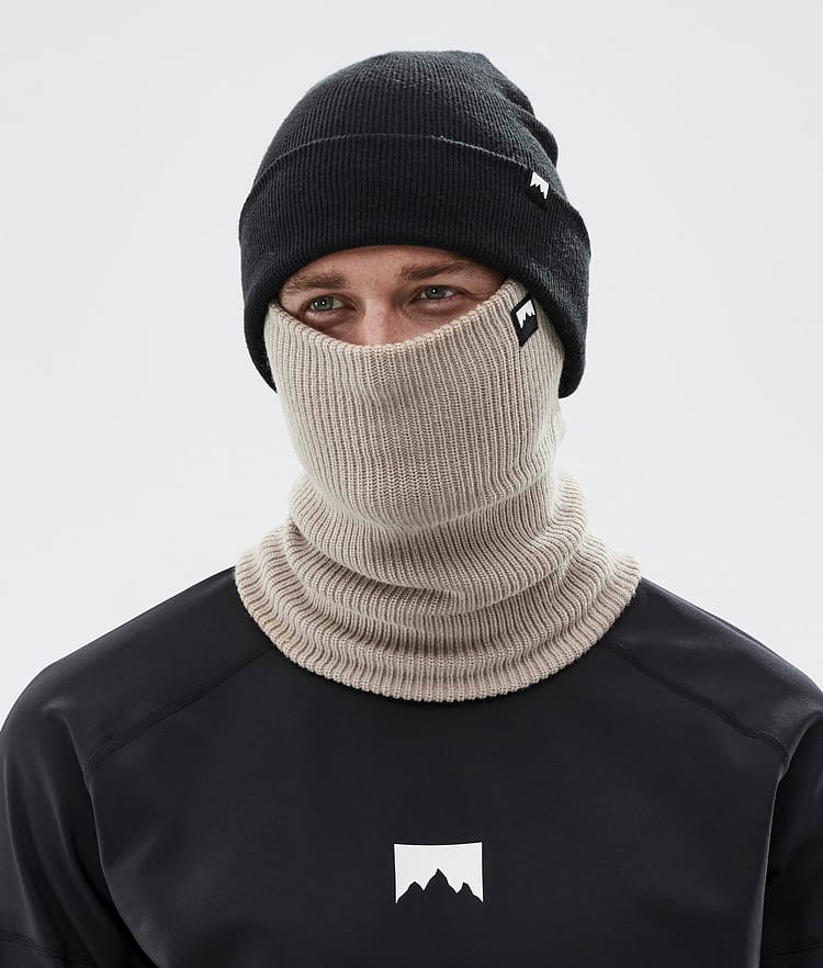 Montec Classic Knitted Ansiktsmasker Sand, Bilde 2 av 3