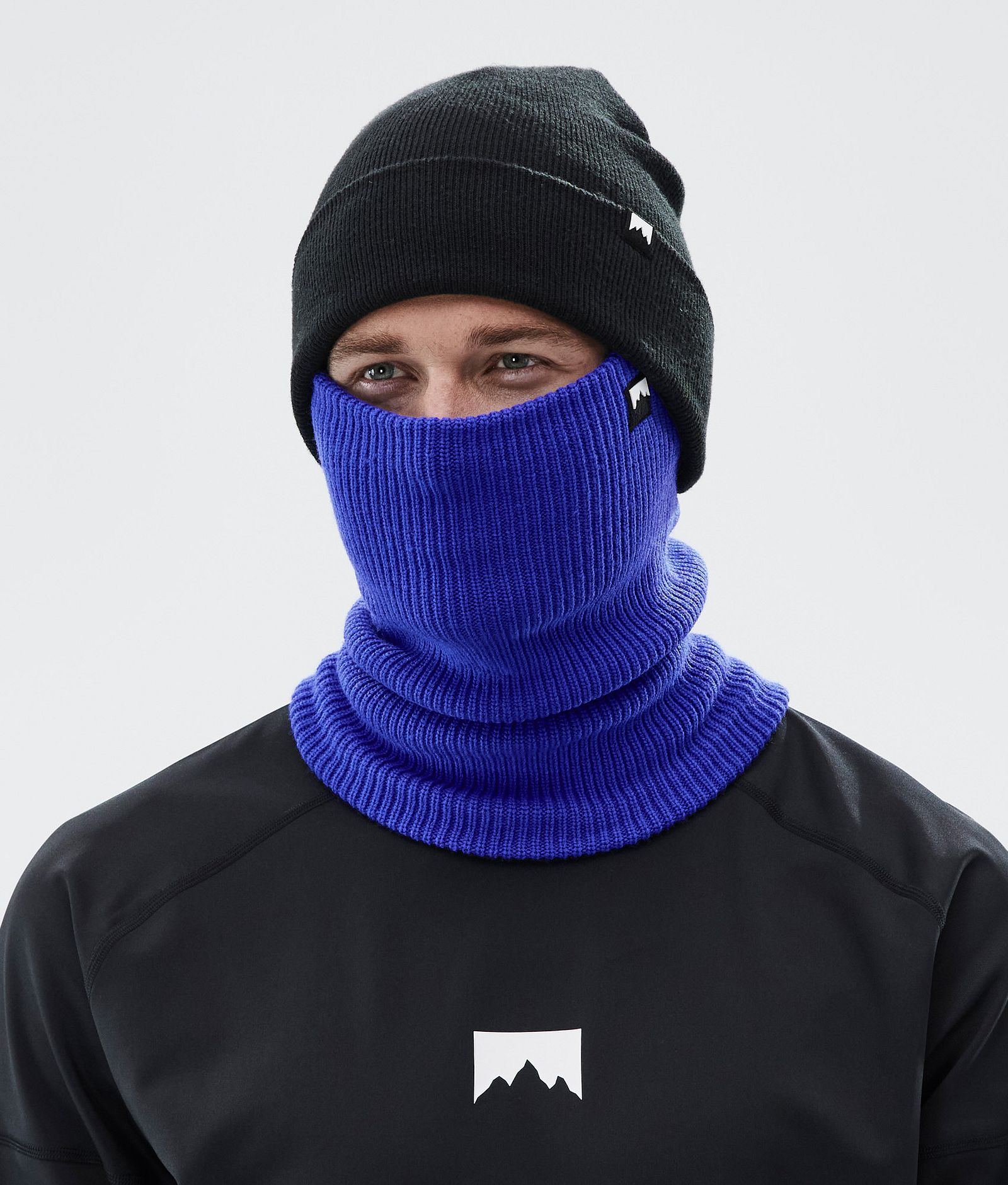 Montec Classic Knitted Ansiktsmasker Cobalt Blue, Bilde 2 av 3