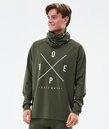 Dope Snuggle Superundertøy overdel Herre 2X-Up Olive Green