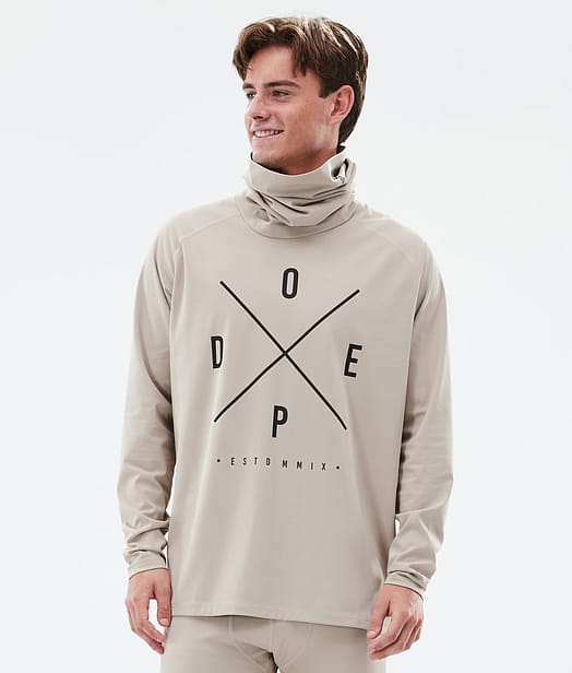 Dope Snuggle Superundertøy overdel Herre Sand