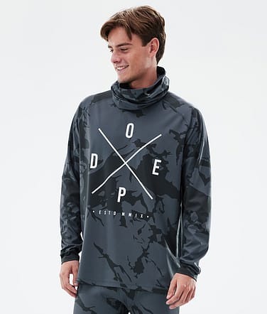 Dope Snuggle Superundertøy overdel Herre 2X-Up Metal Blue Camo