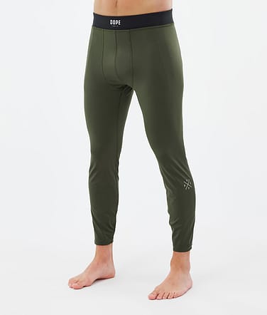 Dope Snuggle Superundertøy bukse Herre 2X-Up Olive Green