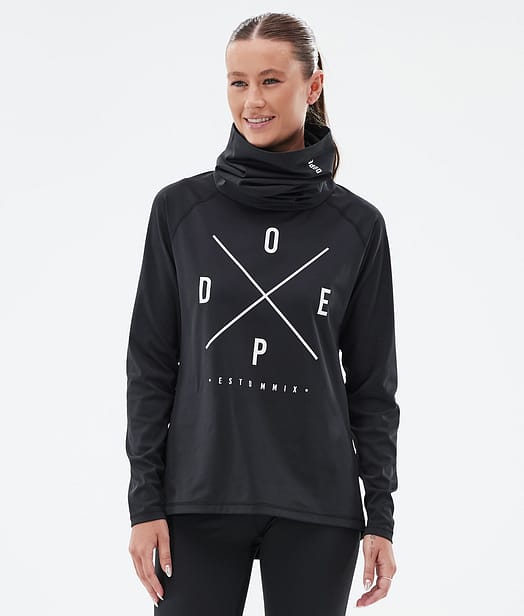 Dope Snuggle W Superundertøy overdel Dame Black