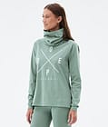 Dope Snuggle W Superundertøy overdel Dame 2X-Up Faded Green, Bilde 1 av 7