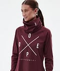 Dope Snuggle W Superundertøy overdel Dame 2X-Up Burgundy, Bilde 2 av 7