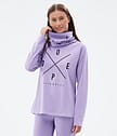 Dope Snuggle W Superundertøy overdel Dame 2X-Up Faded Violet