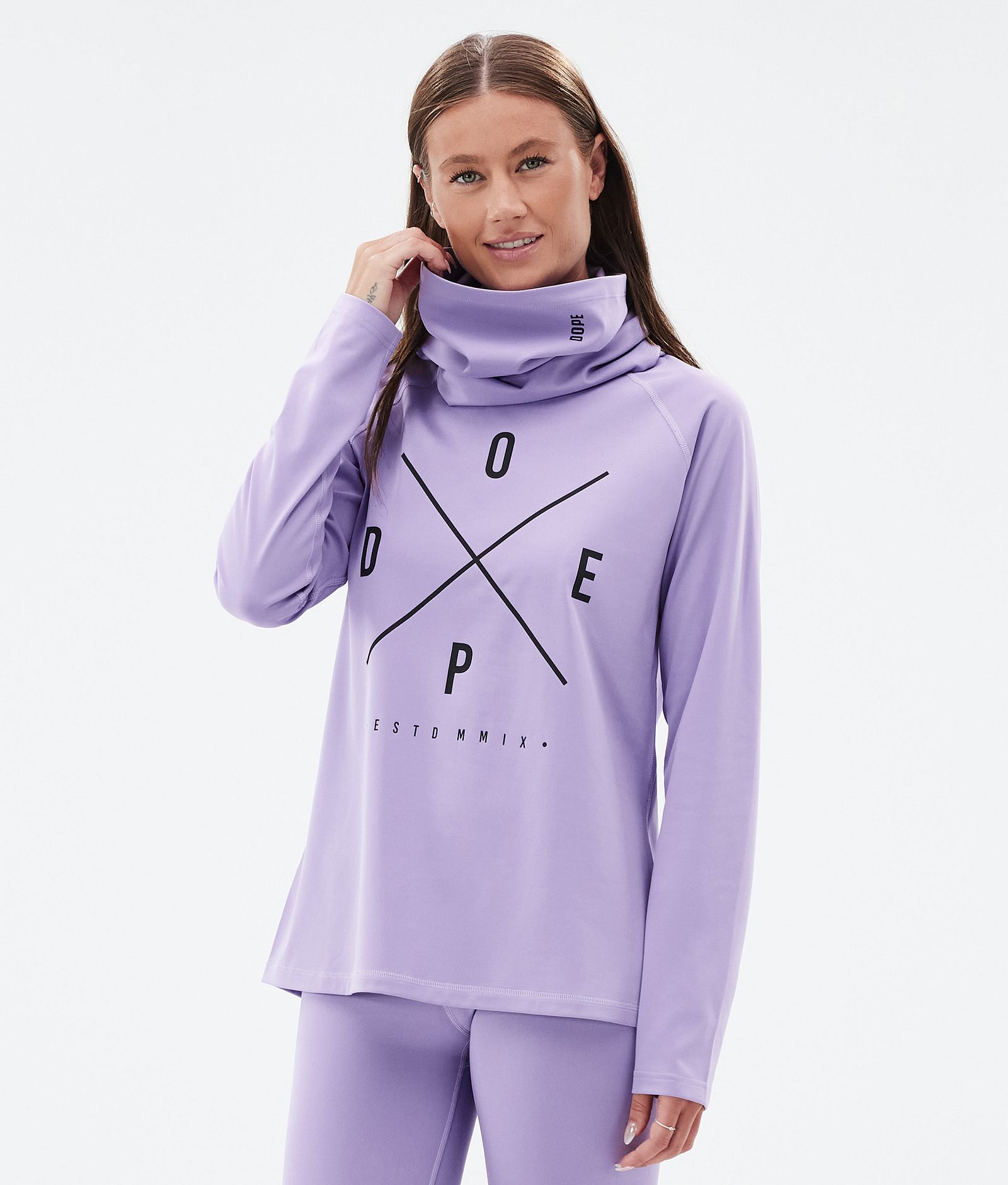 Dope Snuggle W Superundertøy overdel Dame 2X-Up Faded Violet, Bilde 1 av 7