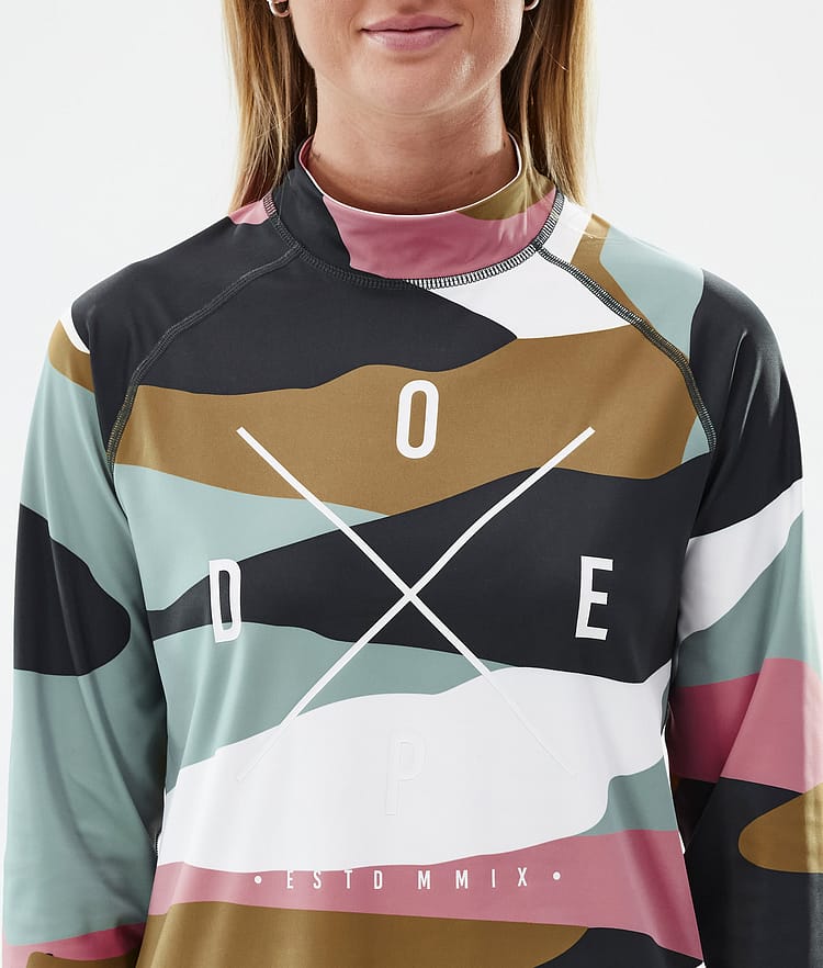 Dope Snuggle W Superundertøy overdel Dame 2X-Up Shards Gold Muted Pink, Bilde 6 av 7