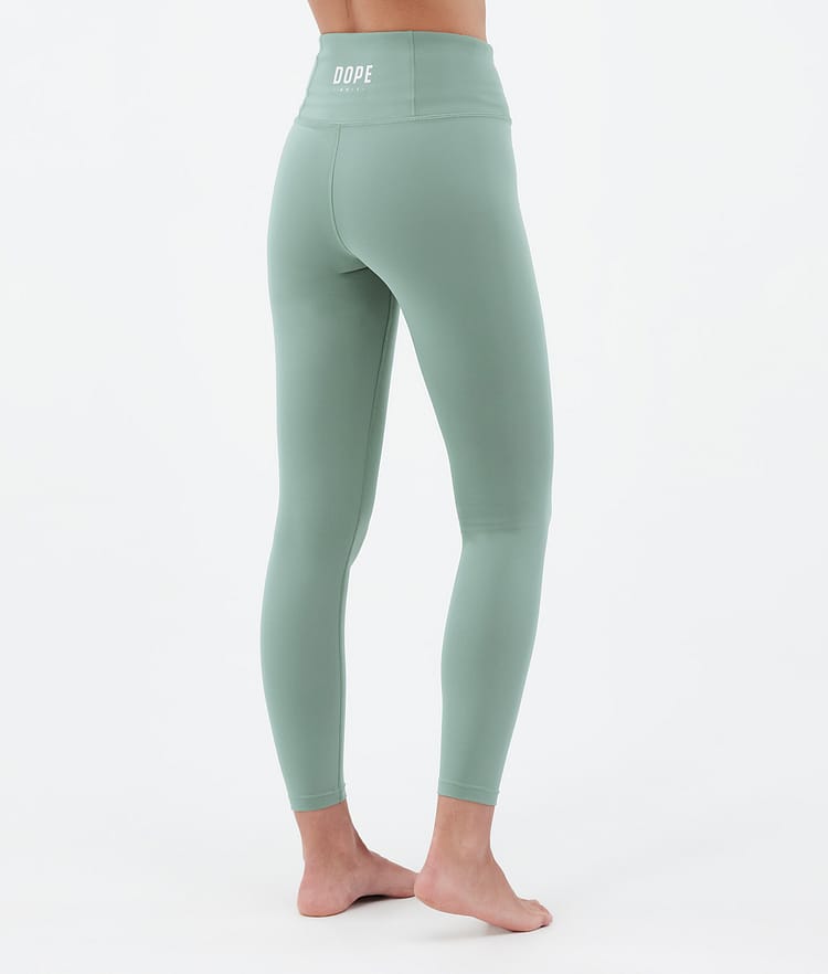 Dope Snuggle W Superundertøy bukse Dame 2X-Up Faded Green, Bilde 2 av 7