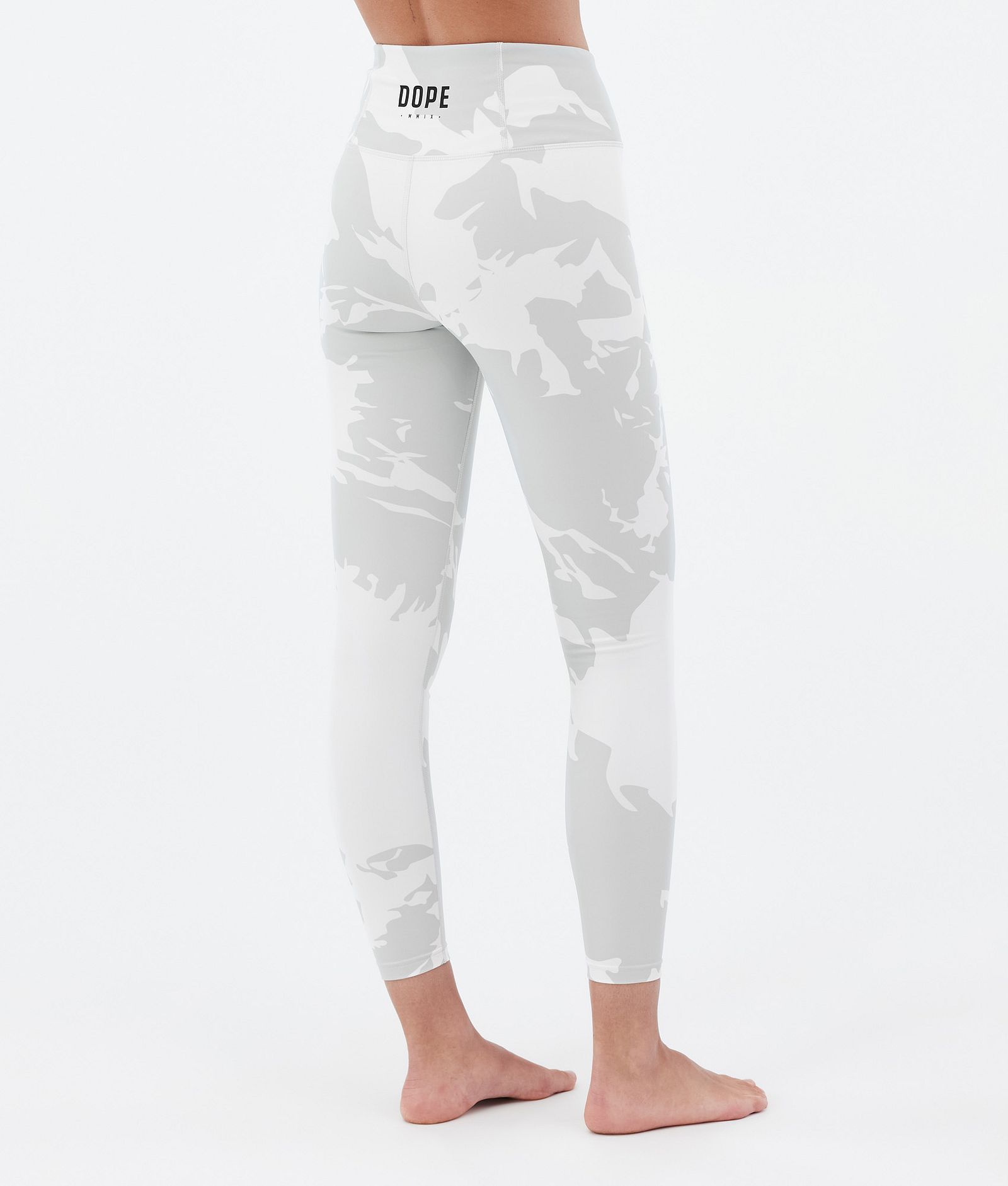 Dope Snuggle W Superundertøy bukse Dame 2X-Up Grey Camo, Bilde 2 av 7