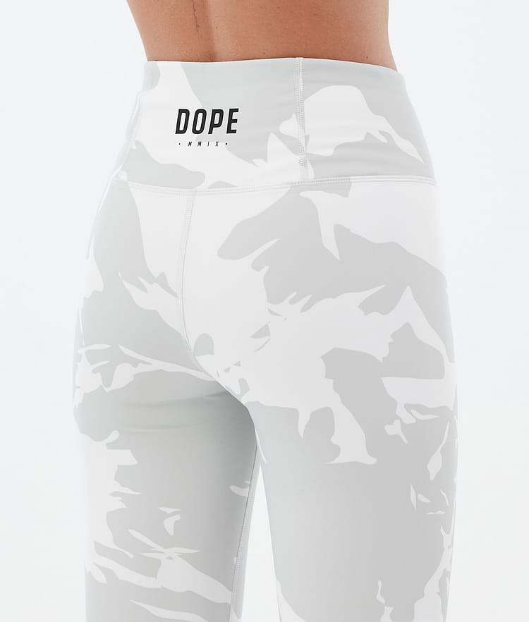 Dope Snuggle W Superundertøy bukse Dame 2X-Up Grey Camo, Bilde 6 av 7