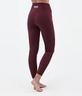 Dope Snuggle W Superundertøy bukse Dame 2X-Up Burgundy, Bilde 2 av 7