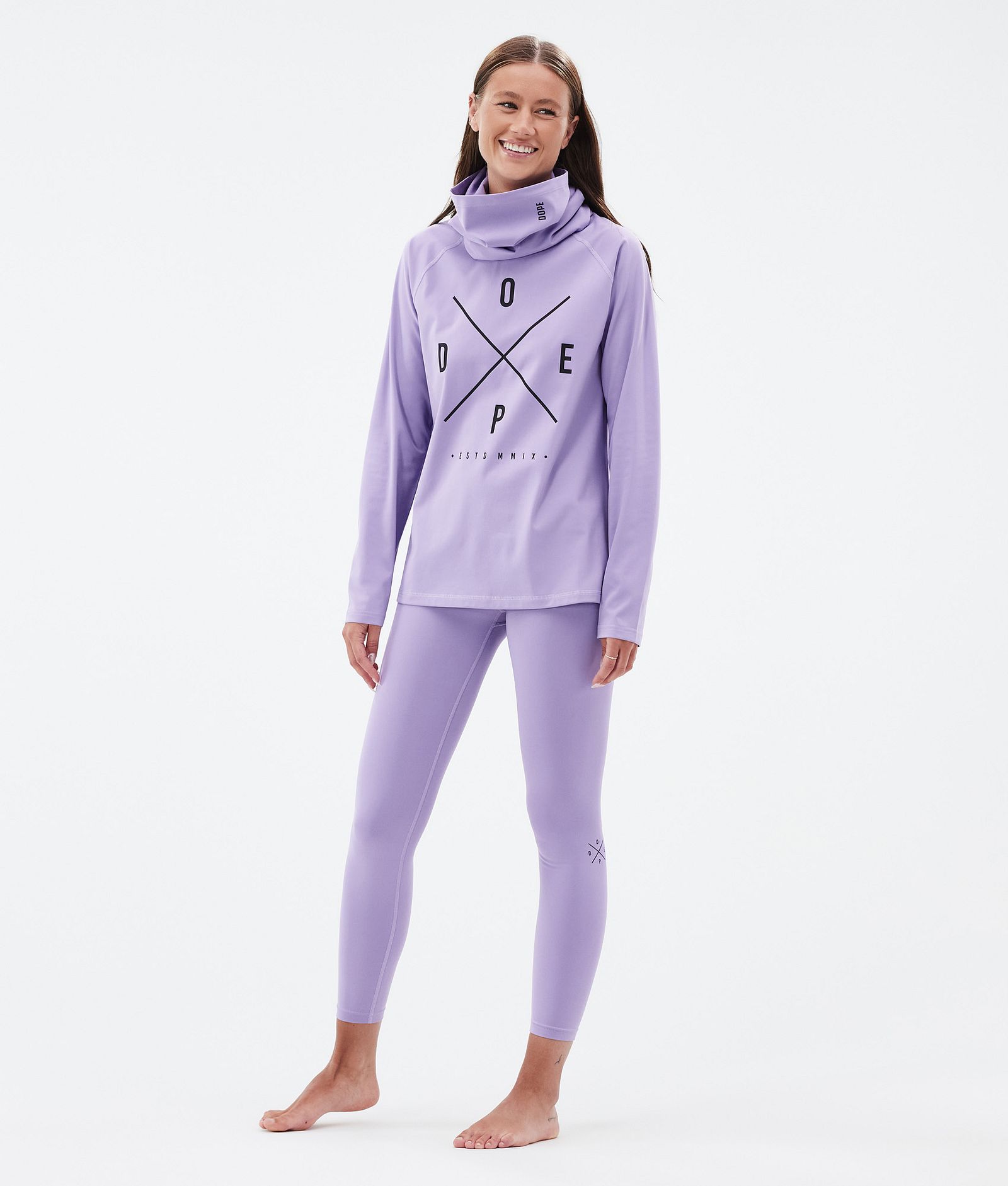 Dope Snuggle W Superundertøy bukse Dame 2X-Up Faded Violet, Bilde 3 av 7