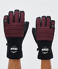 Dope Ace Skihansker Burgundy, Bilde 1 av 5