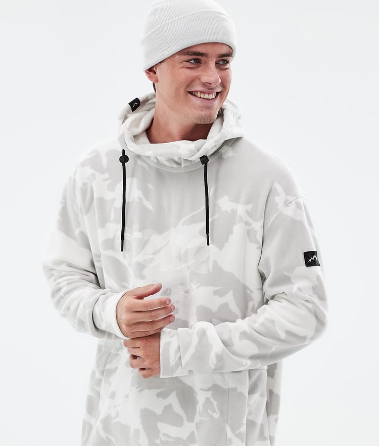 Dope Cozy II Fleecegenser Herre Grey Camo, Bilde 2 av 7