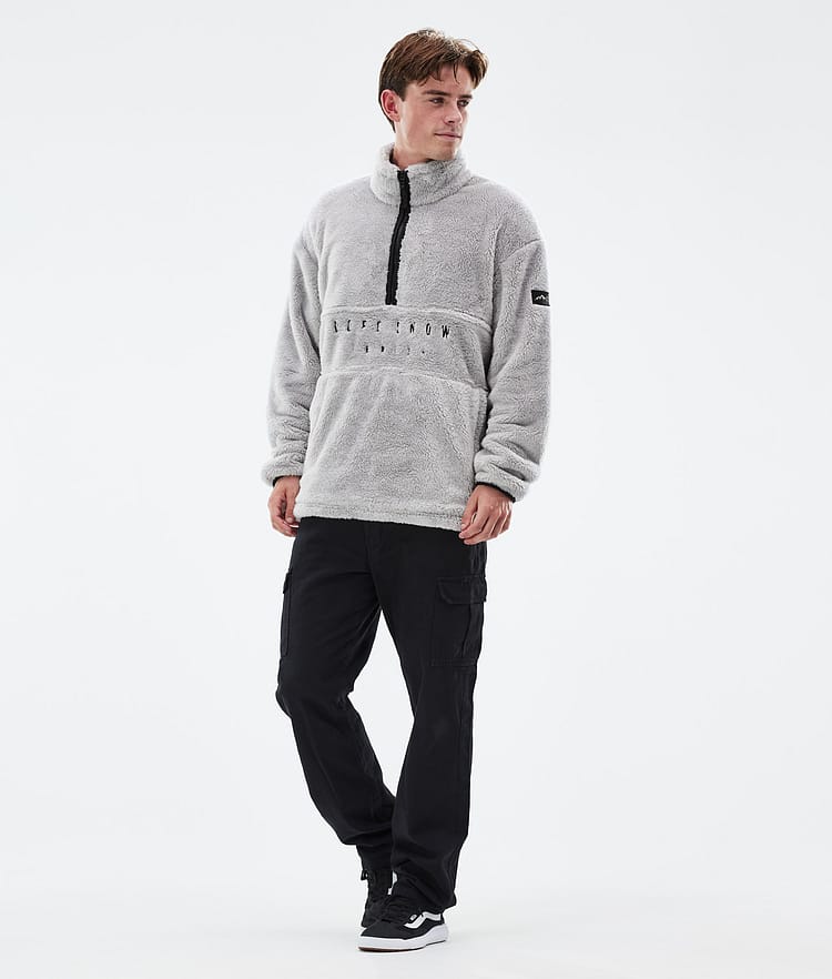 Dope Pile Fleecegenser Herre Light Grey, Bilde 3 av 7