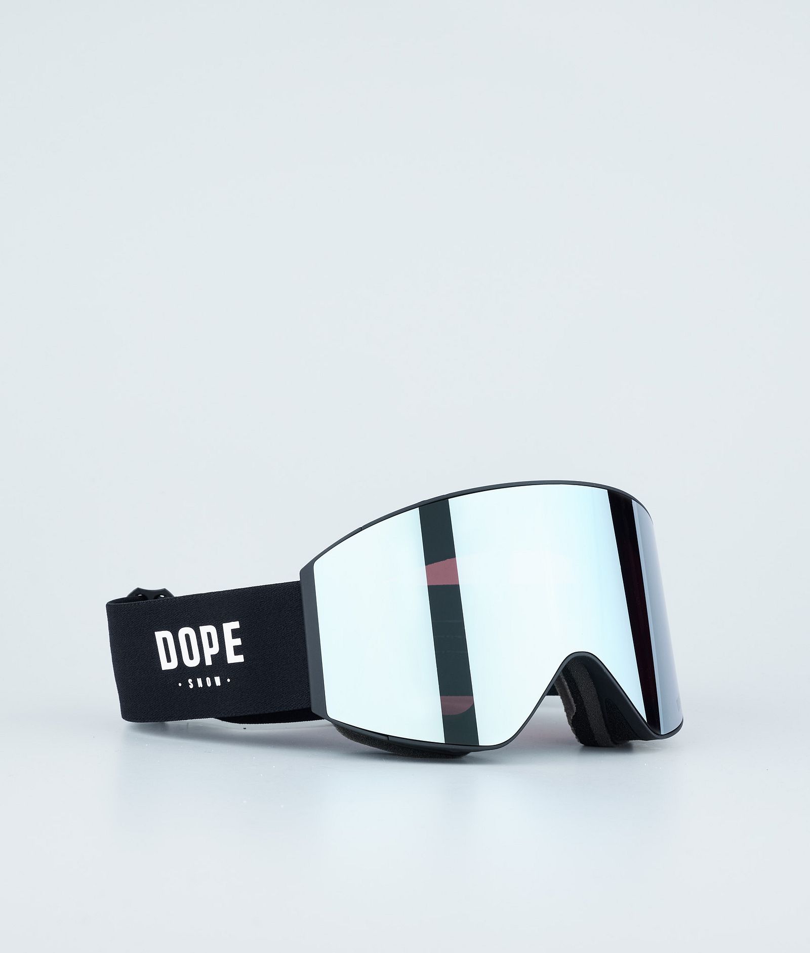 Dope Sight 2023 Skibriller Dope Snow Black W/Black Blue Mirror, Bilde 1 av 5