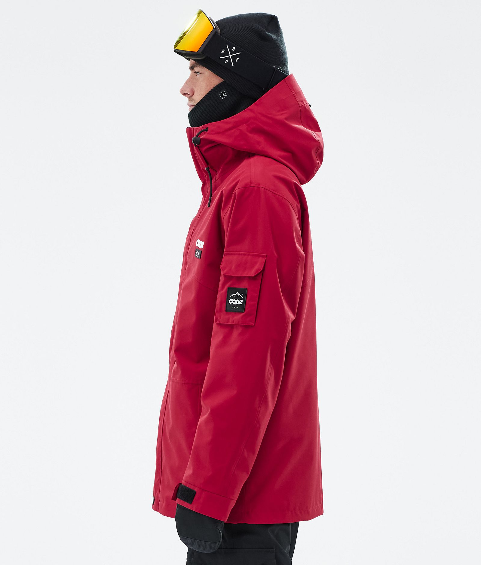 Dope Adept Snowboardjakke Herre Deep Red, Bilde 5 av 9