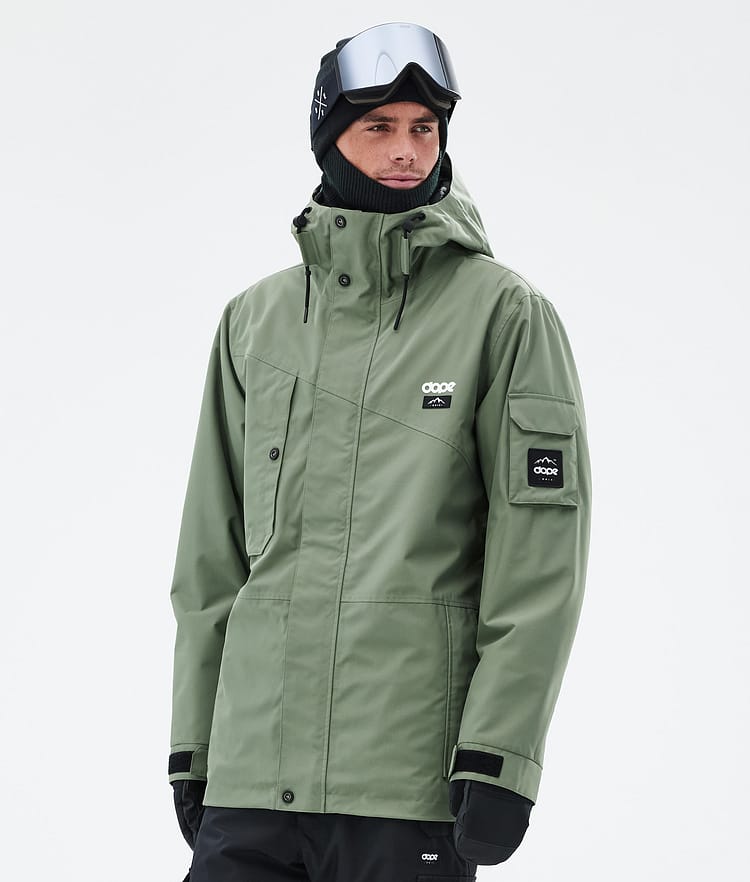 Dope Adept Snowboardjakke Herre Moss Green, Bilde 1 av 9