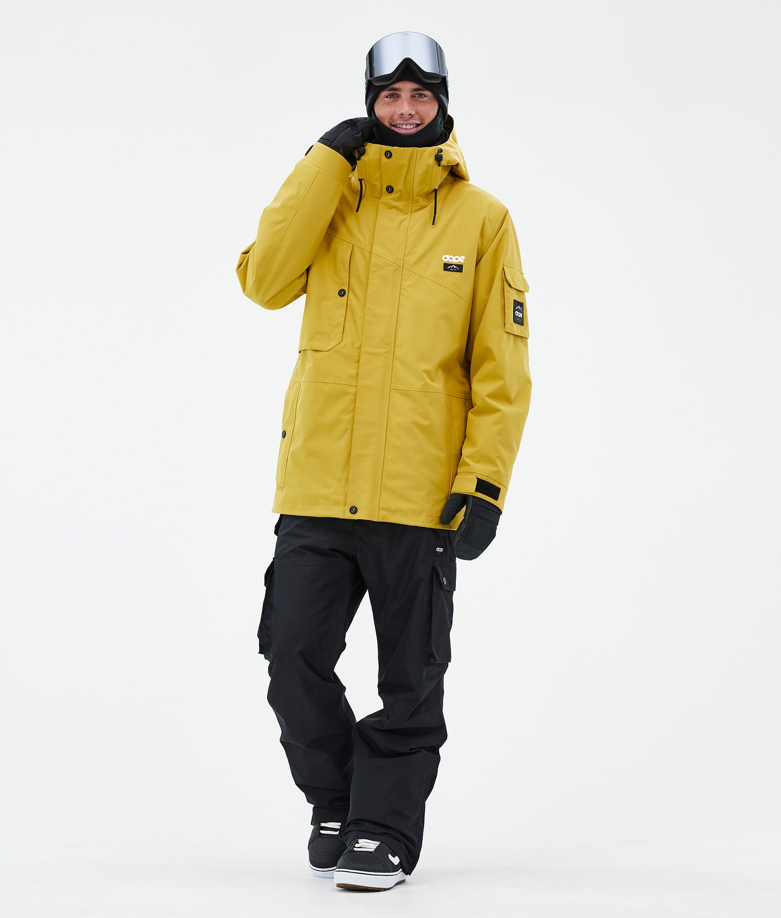 Dope Adept Snowboardjakke Herre Yellow, Bilde 2 av 9