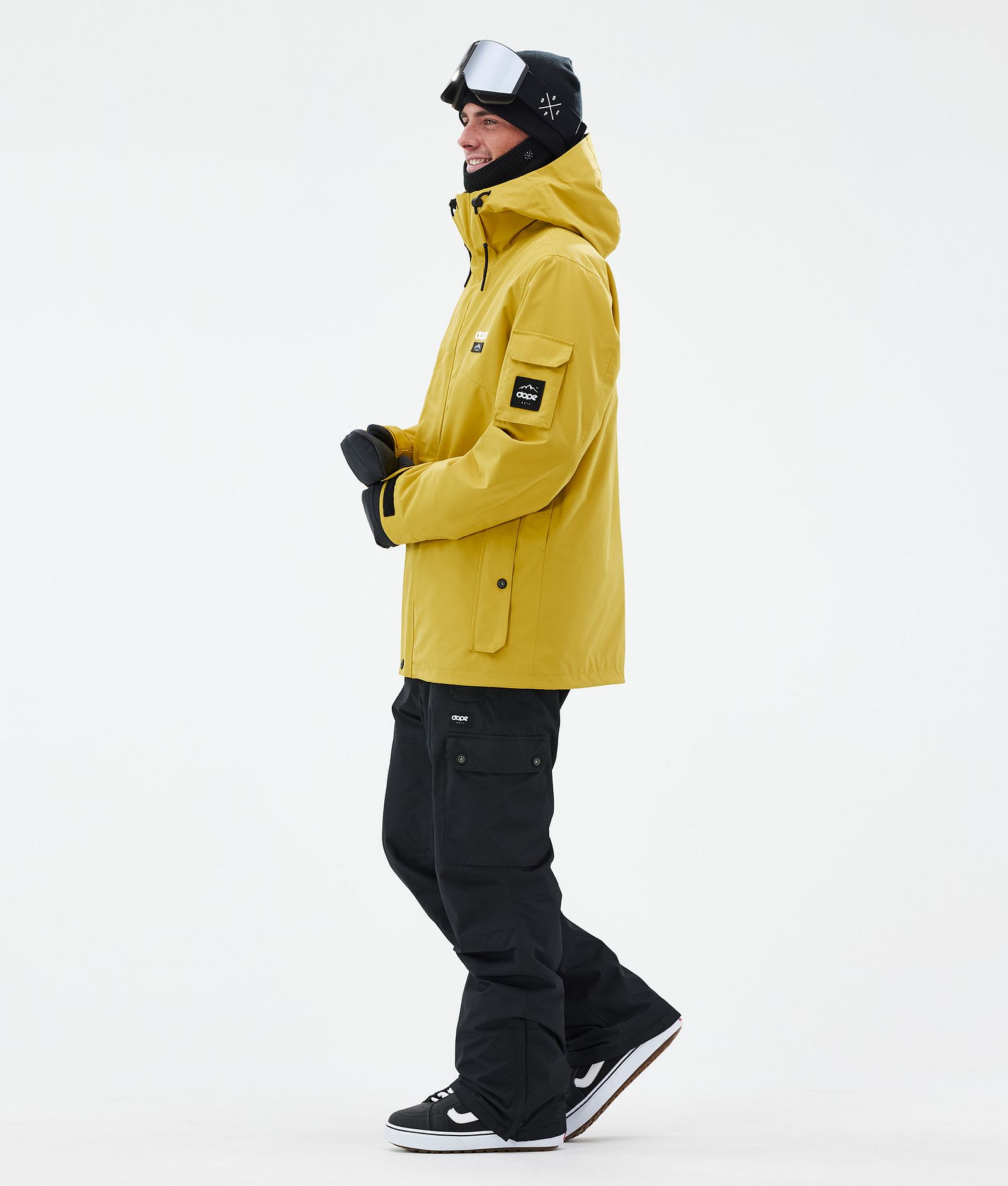 Dope Adept Snowboardjakke Herre Yellow, Bilde 3 av 9